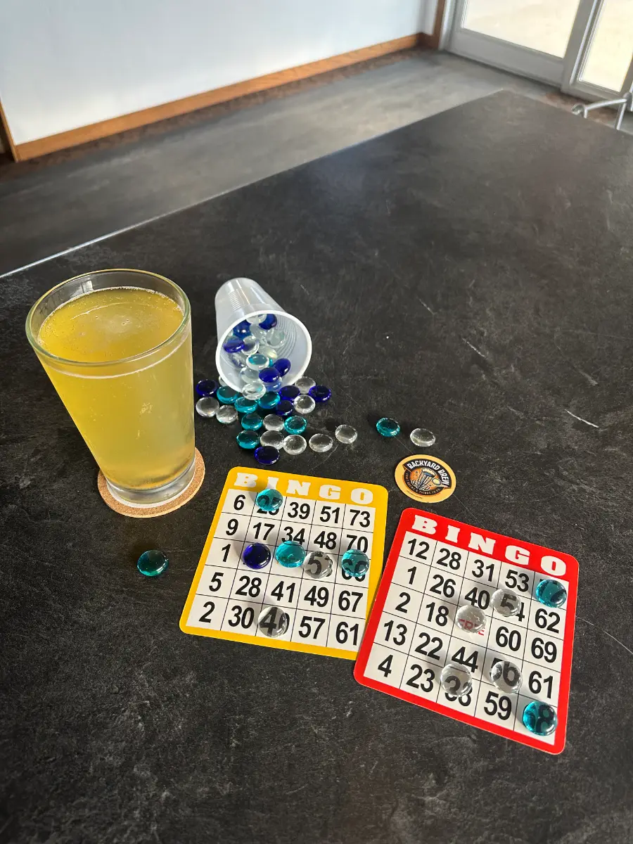 Monday: Bingo Night at Backyard Brew