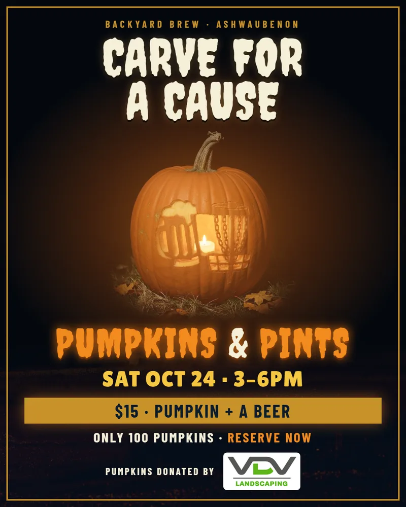Carve for a Cause: Pumpkins & Pints at Backyard Brew